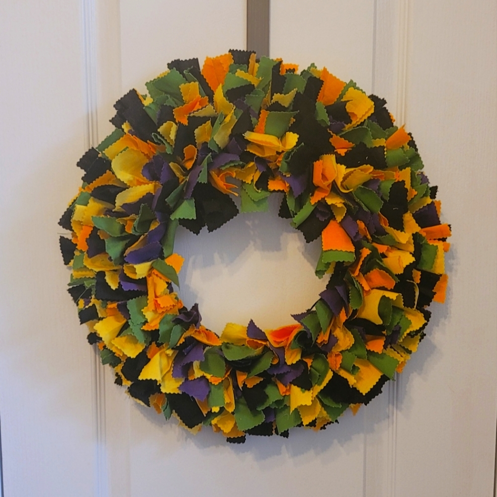 Rag wreath